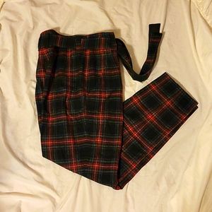 Pendleton, Wool, Plaid, Dress Pants, Size 6